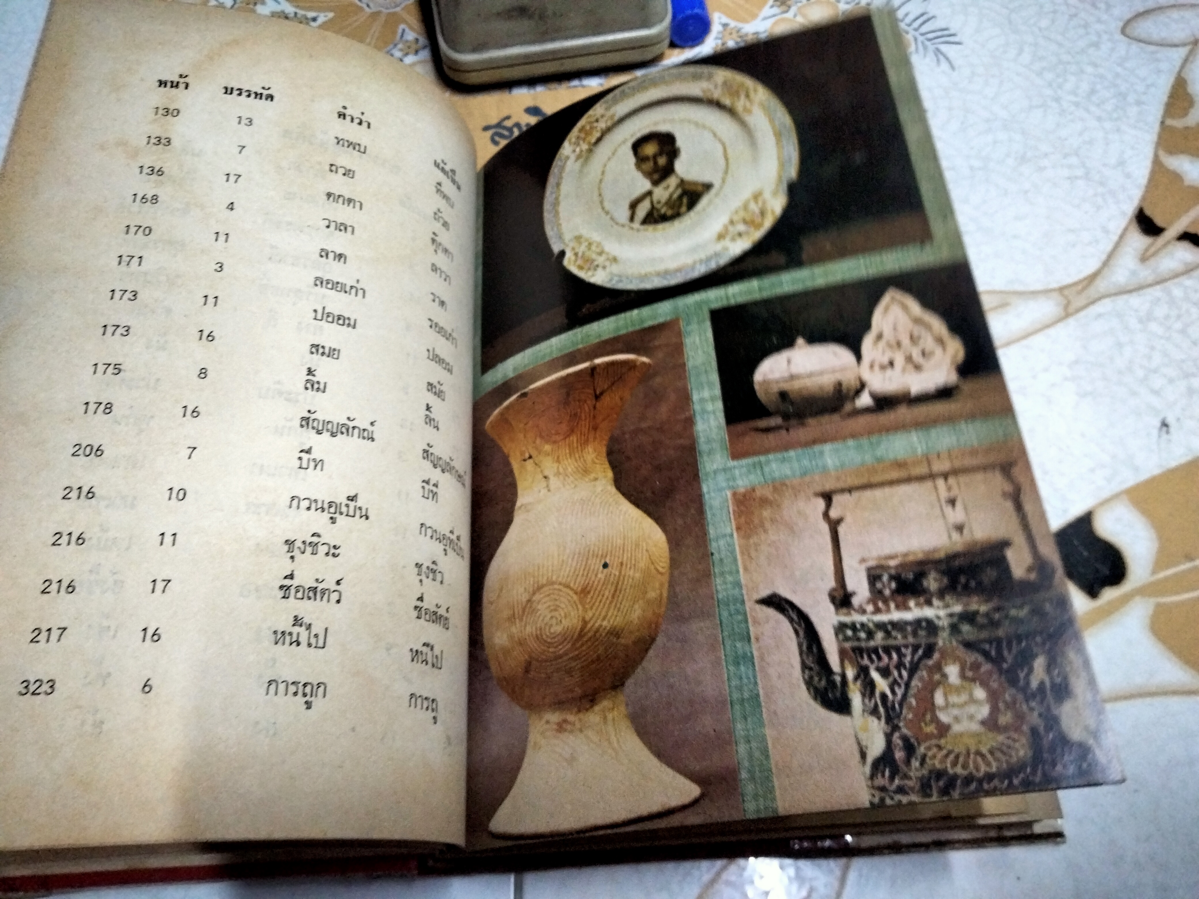 วิธีดูลายคราม-เบญจรงค์ ดูพระพุทธรูปโบราณแท้-ปลอม โดย ป.เหมชะญาติ พิมพ์ พ.ศ. 2517