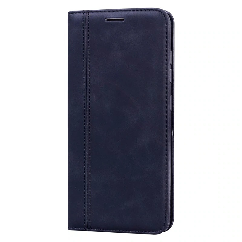 เคส Samsung Galaxy S21 Ultra 5G #เคสฝาพับแบบกระเป๋าสตางค์ Magnetic Flip Wallet Bracket Leather Lattice TPU Phone Case
