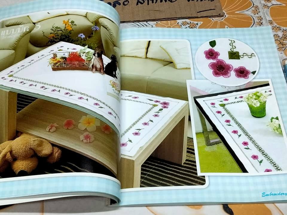 MEDIUM EMBROIDERY NO.3 แบบปัก เล่ม 3 อาจารย์กันยารัตน์ เสริฐสอน