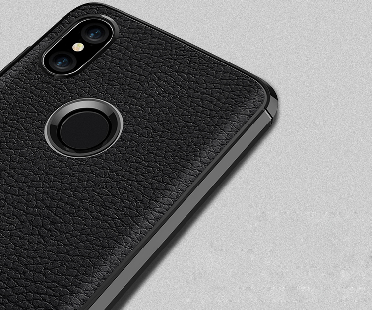 Case Xiaomi Redmi Note 5 #เคสฝาหลัง TPU นิ่มผิวลิ้นจี่กันลื่นคุณภาพดีราคาถูก