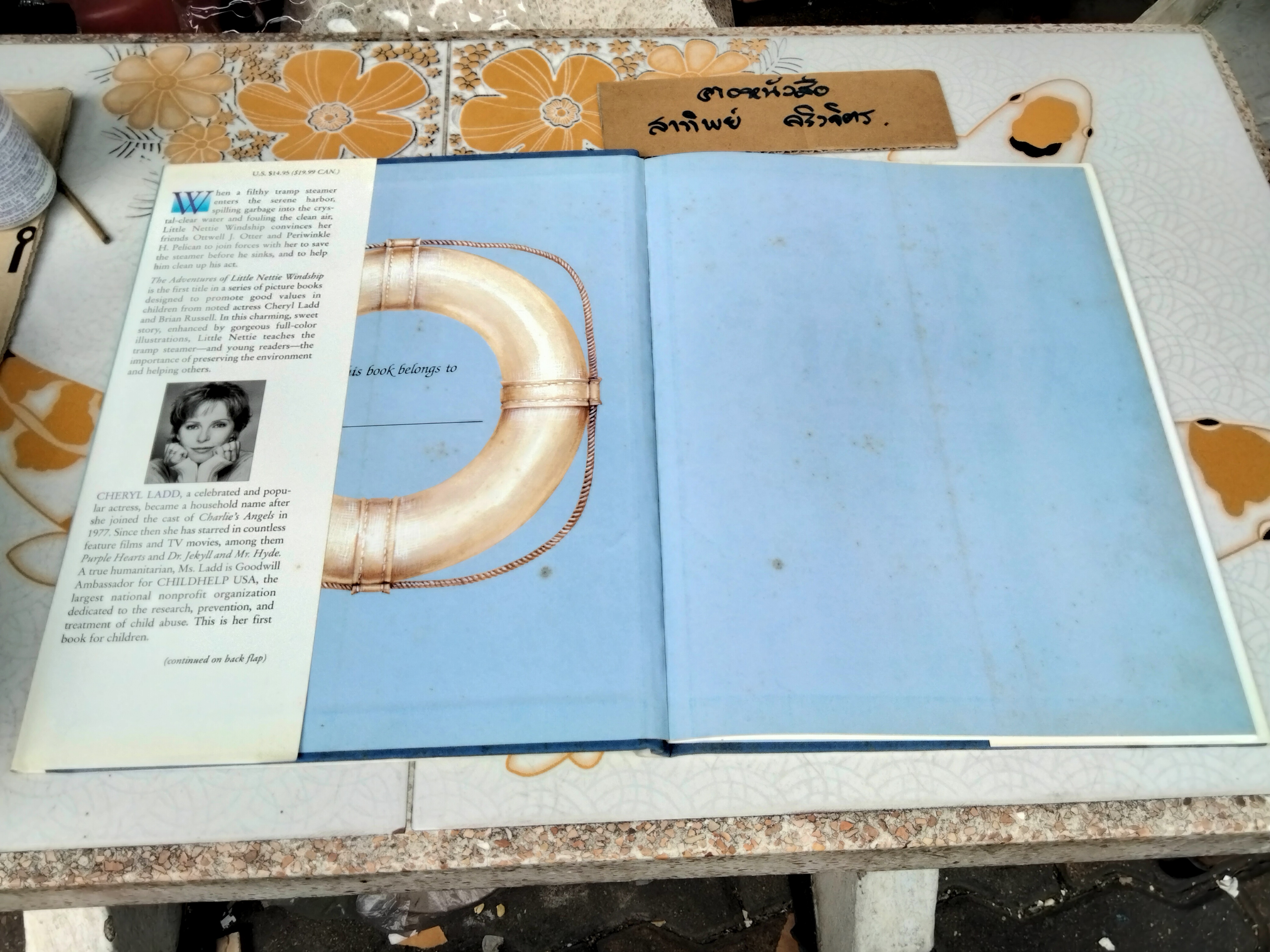 The Adventures of Little Nettie Windship by Cheryl Ladd (ปกแข็ง)