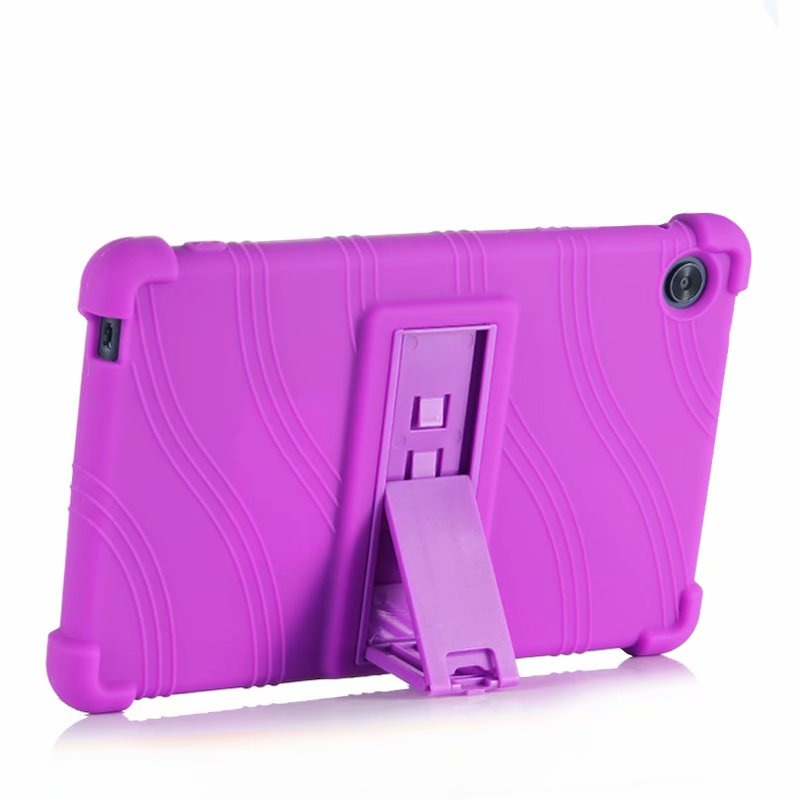 เคส Huawei MatePad T8 8 นิ้ว #เคสฝาหลังซิลิโคนนิ่มมีขาตั้ง Soft Silicone Case Back Cover with Stand