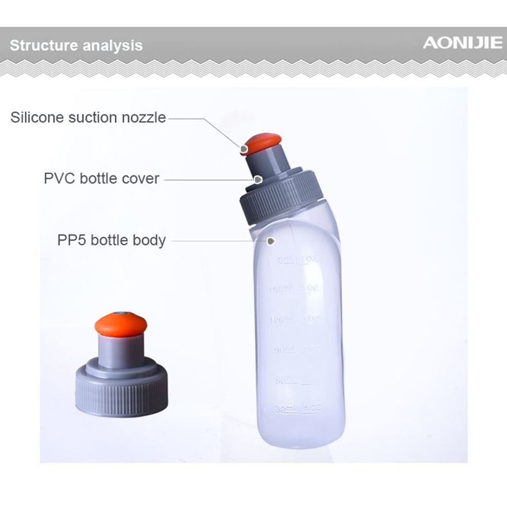 ขวดน้ำวิ่ง Aonijie 170ml/250ml ขวดน้ำพลาสติก ขวดน้ำพกพา ใส่กระเป๋าคาดเอว คุณภาพดี สินค้า (L01)