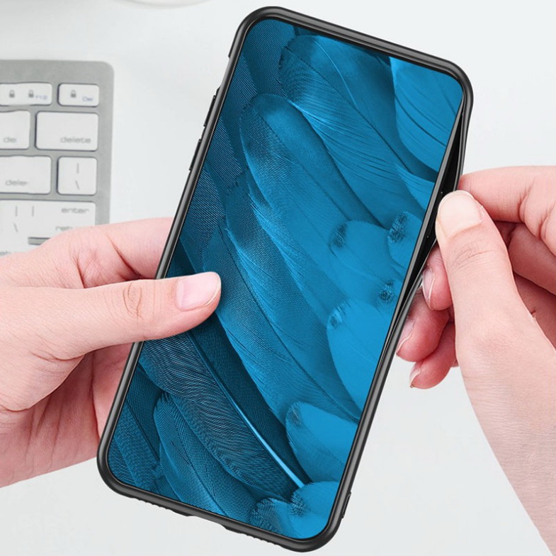 เคส Xiaomi Mi Note 10 Pro #เคสฝาหลังไฮบริด Metal +TPU Shockproof metal back plate Phone Back Cover