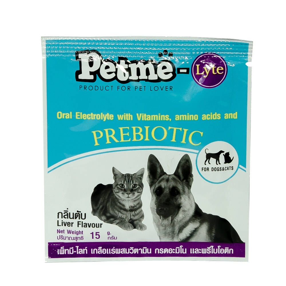 Petme น้ำเกลือแร่สุนัขและแมว กลิ่นตับ