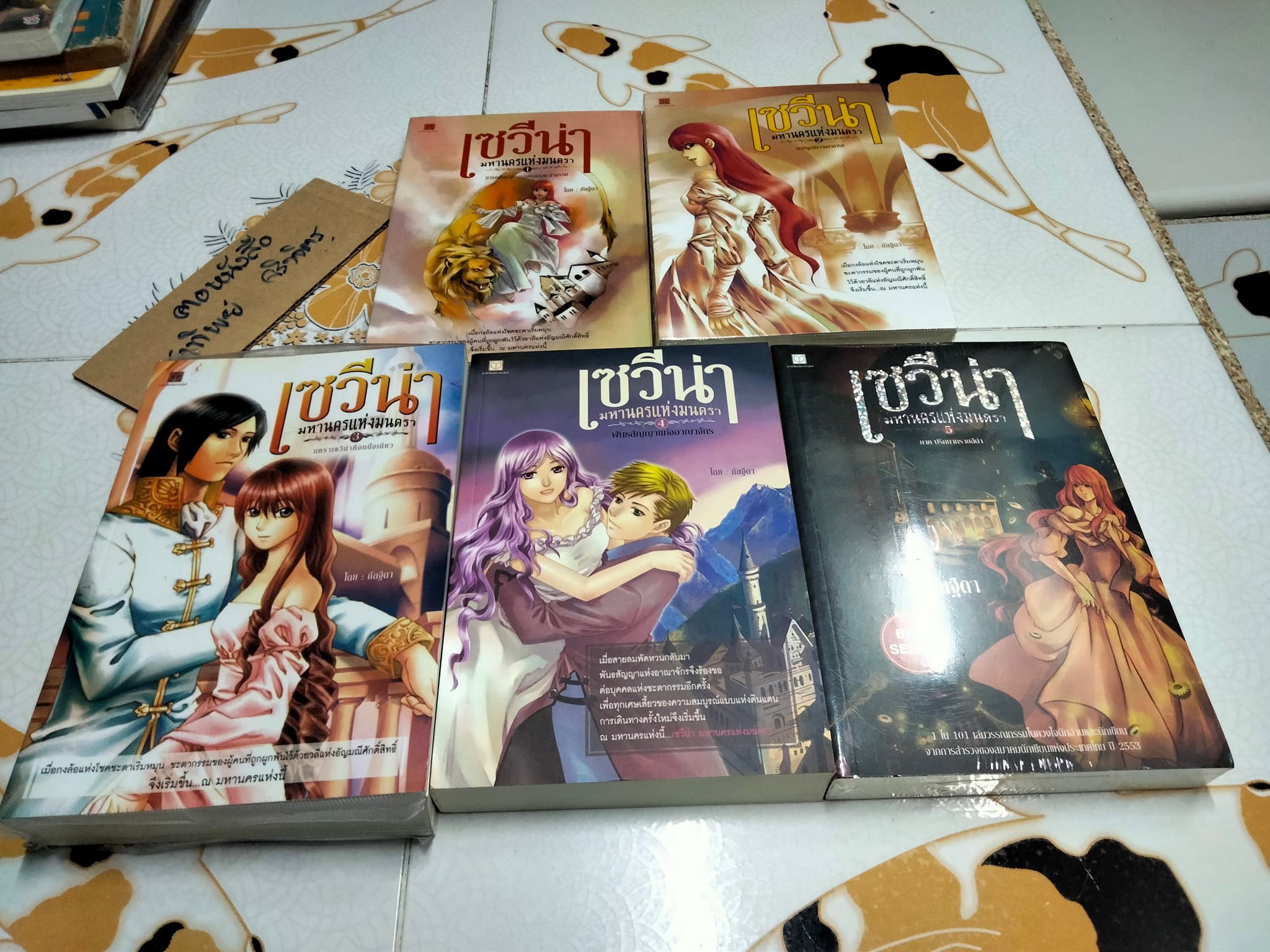 เซวีน่า มหานครแห่งมนตรา (5 เล่มชุด) โดย กัลฐิดา **สินค้าหมด**