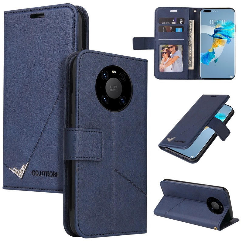 Case Huawei Mate 40 Pro #เคสฝาพับแบบกระเป๋าสตางค์หนัง PU มีช่องเก็บบัตร