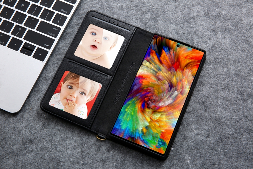 Case Samsung Galaxy Note 10 #เคสฝาพับ CMAI2 PU Leather Card คุณภาพดีราคาเบาๆสบายกระเป๋า