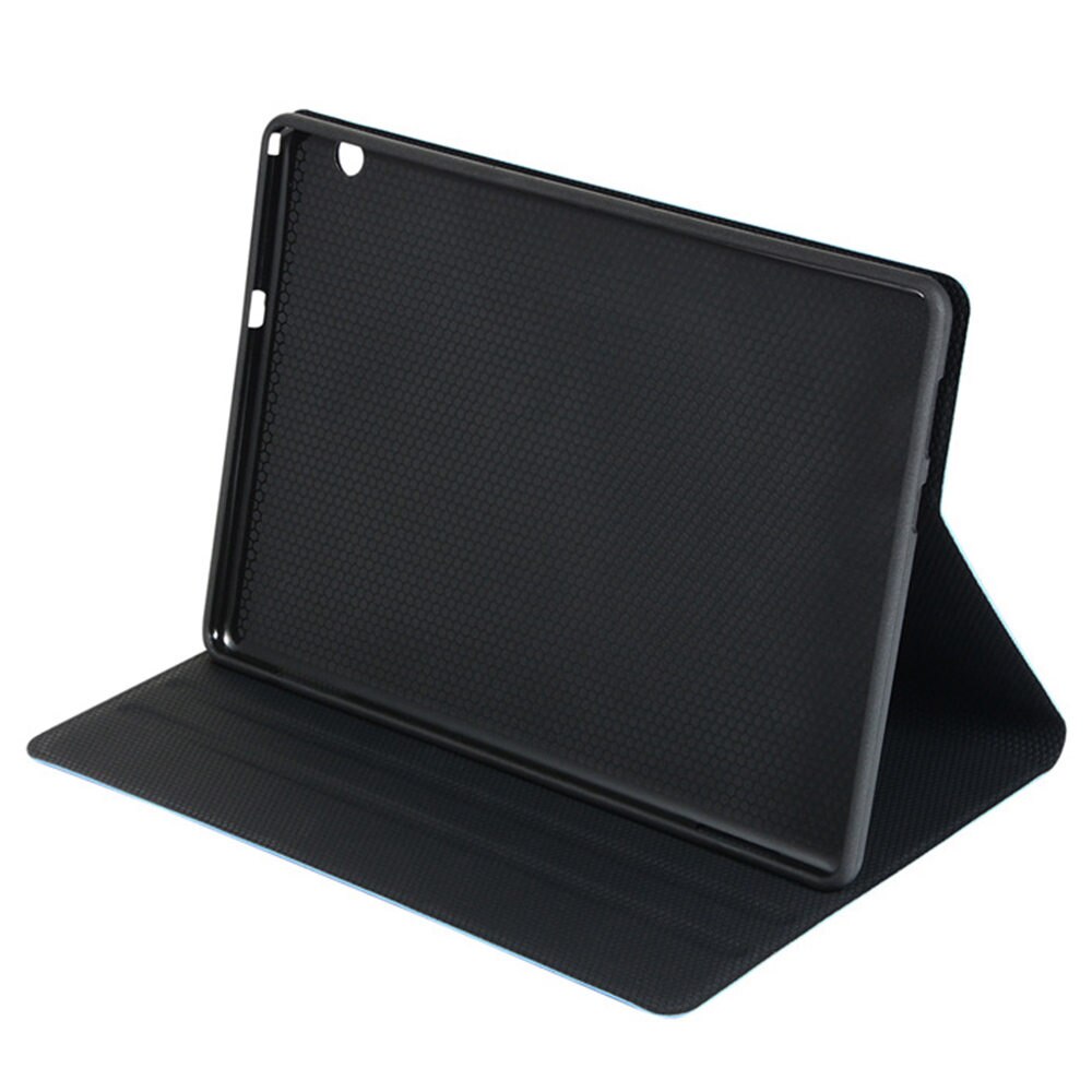 Case Huawei MediaPad T5 10 #เคสฝาพับหนัง PU ผิวเนื้อผ้าพับตั้งได้สีสันสวยงาม