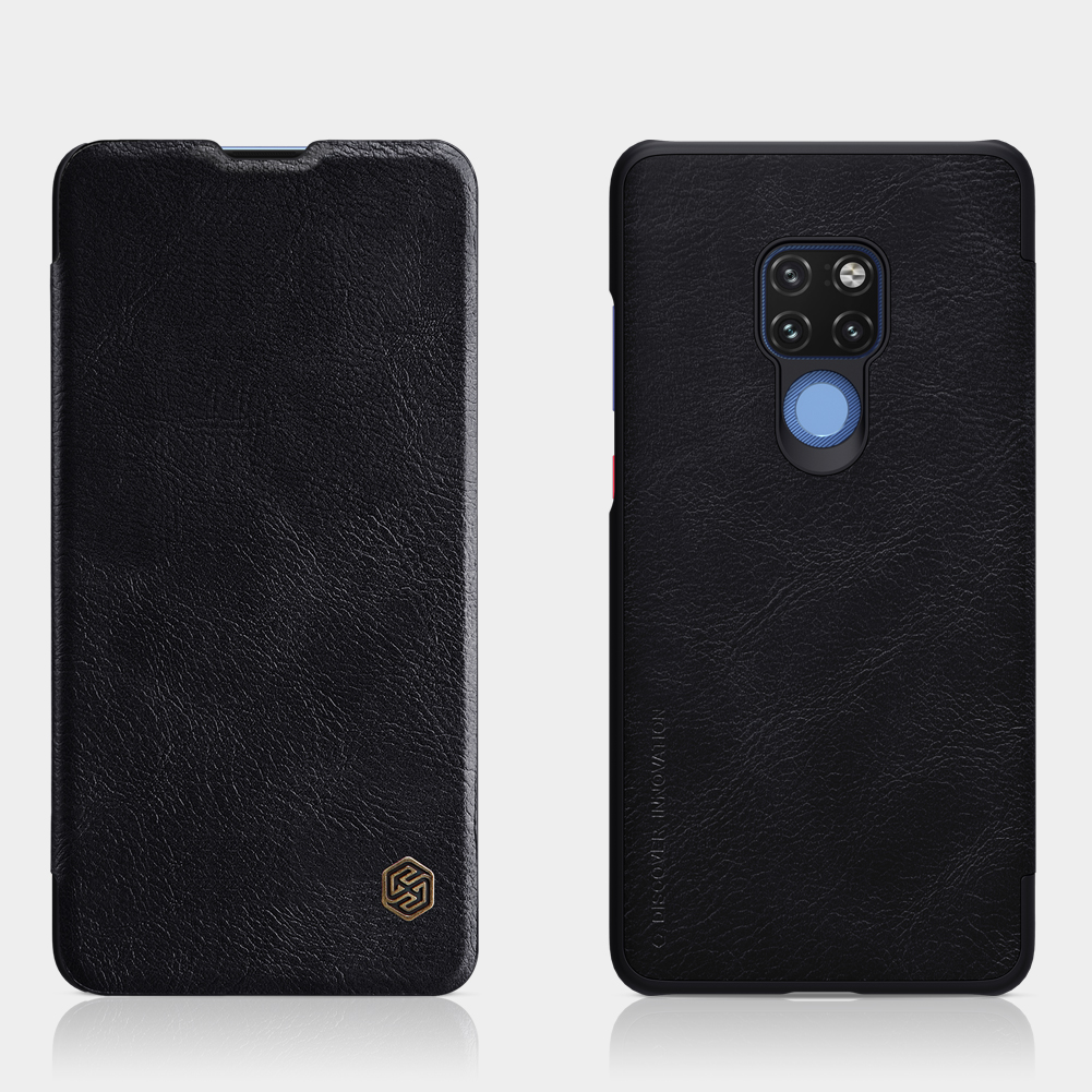 เคส Huawei Mate 20 #เคสฝาพับ NILLKIN แท้รุ่น Qin Series Card Slot คุณภาพดี