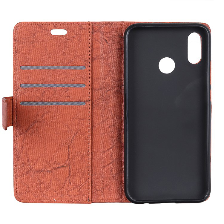 Case Xiaomi Redmi Note 6 Pro #เคสฝาพับแบบกระเป๋าสตางค์หนัง PU สไตล์ Retro เคสคุณภาพดีราคาถูก