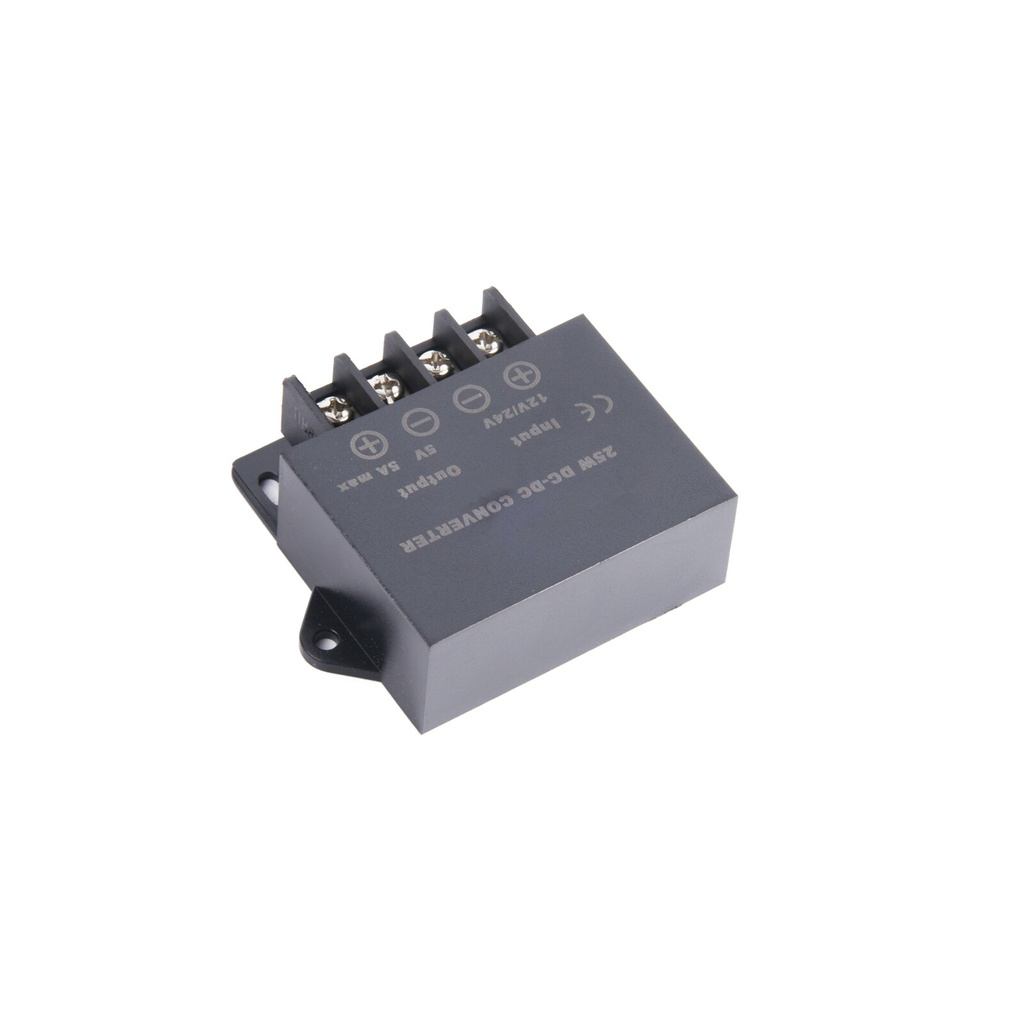 MINI DC Power Converter Mini DC 12V-24V ถึง 5V 3A/5A/10A / 15APower Converter IP68
