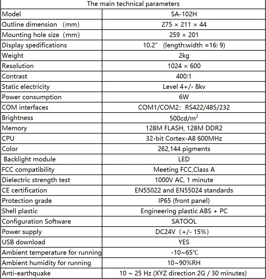 samkoon ak-102aw หน้าจอ 10.2 นิ้ว ทัสกรีน WiFi