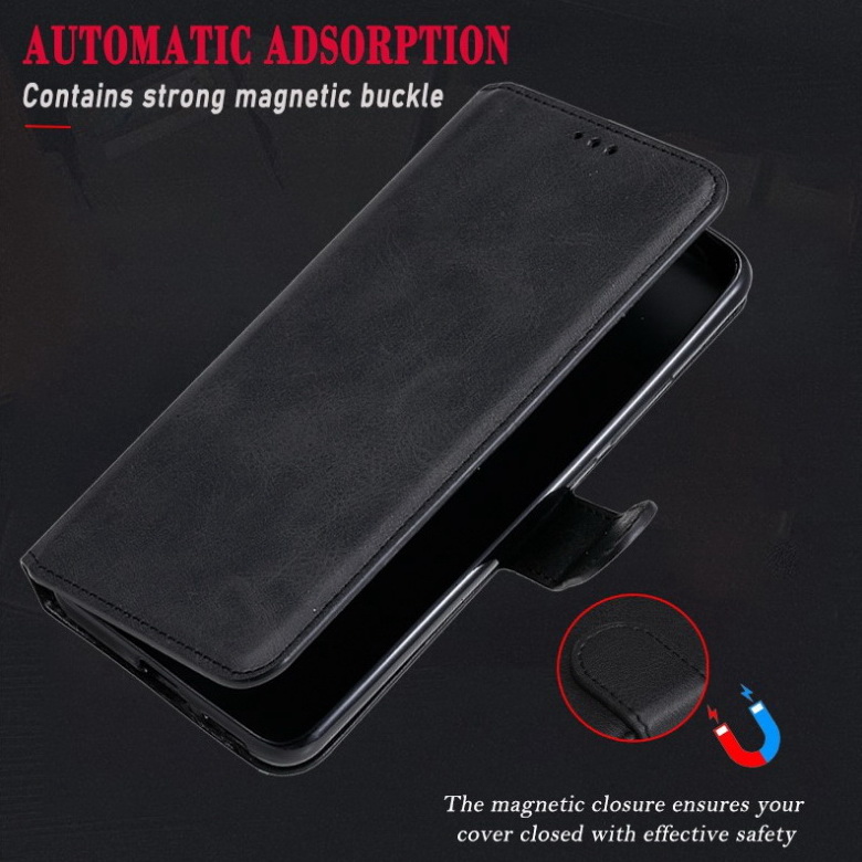 Case Samsung Galaxy A71 5G SM-A716F #เคสฝาพับหนัง PU แบบกระเป๋าสตางค์ Classic Wallet Leather Stand Phone Cover