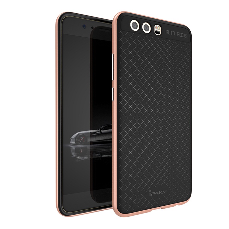 Case Huawei P10 Plus IPAKY PC Bumper + ไฮบริด TPU