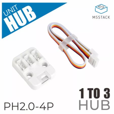 ตัวขยาย M5Stack Official Mini Hub Unit 1 to 3 Hub Universal