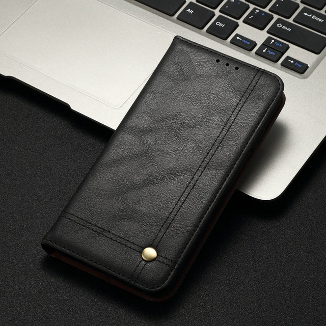 Case Huawei Nova 5T #เคสฝาพับหนัง PU Crazy Horse Texture Retro Leather Auto-absorbed Wallet คุณภาพดี