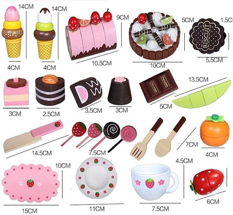 ของเล่นไม้ กล่องขนมปาร์ตี้