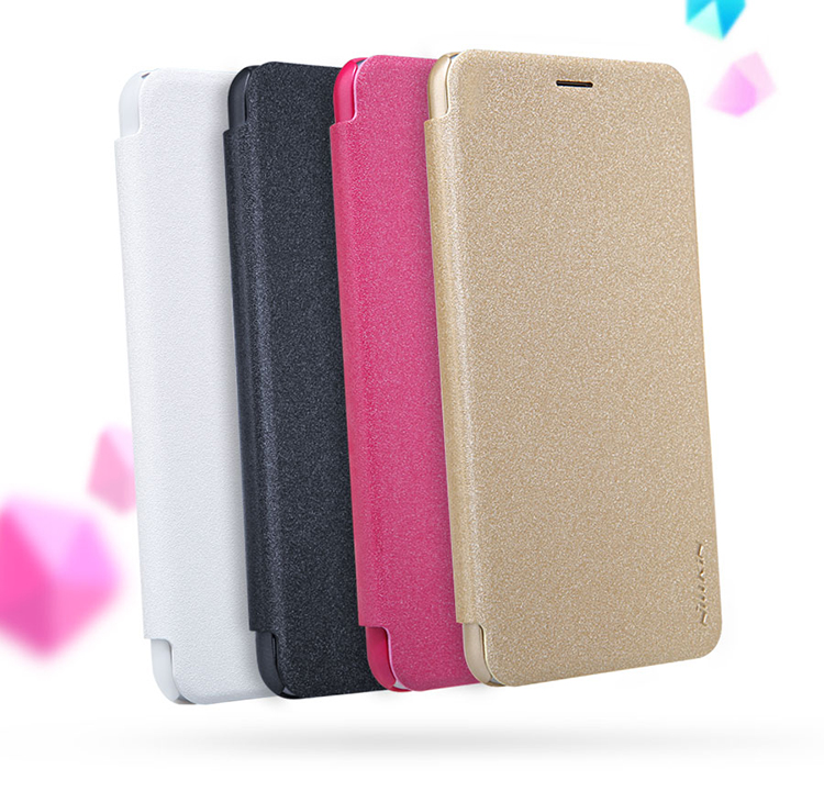 Case Asus Zenfone 3 Max ZC553KL เคสหนังฝาพับ NILLKIN Sparkle Series Leather Mobile Cover