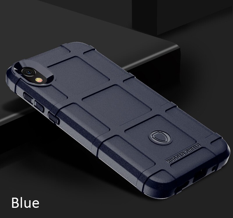 Case Huawei Y5 2019 #เคสฝาหลัง Rugged Shield Series Soft Silicone Shock Absorption Matte กันกระแทก