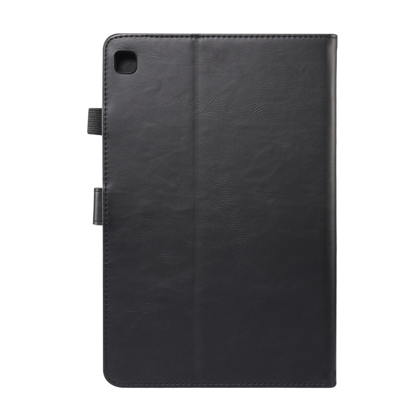 เคส Samsung Galaxy Tab S6 Lite 10.4 SM-P610 SM-P615 SM-P617 #เคสฝาพับหนัง PU ผิวหนังม้า Crazy Horse Texture PU Leather Wallet