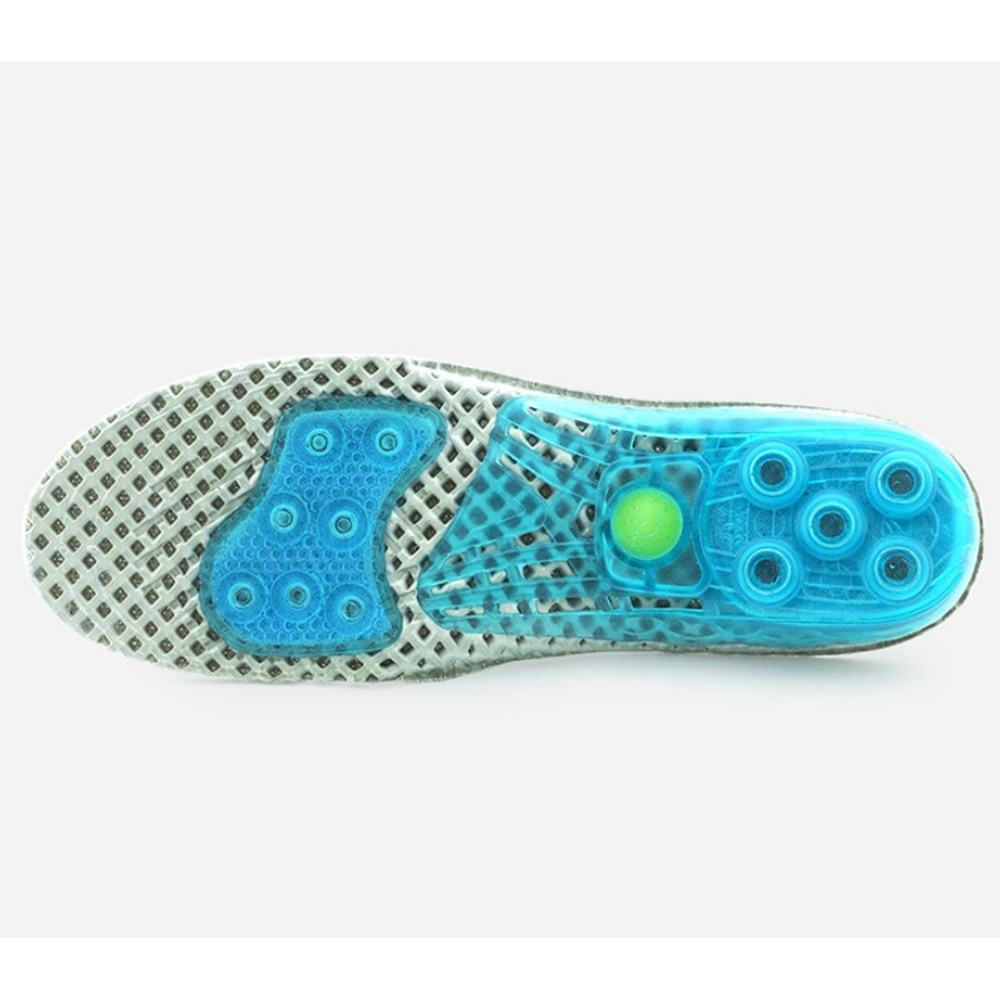 แผ่นรองพื้นรองเท้ากันกระแทก สำหรับวิ่ง Spring insole sport running (O6)