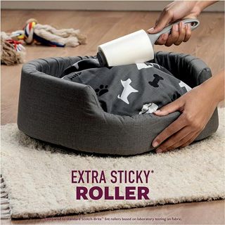 Scotch-Brite® Pet Hair Pickup Extra Sticky Roller ลูกกลิ้ง เหนียวพิเศษ สำหรับขนสัตว์เลี้ยง