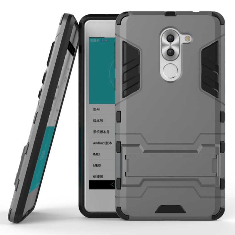 เคสฝาหลัง Hybrid PC + TPU Rotary Kickstand #เคส Huawei GR5 2017