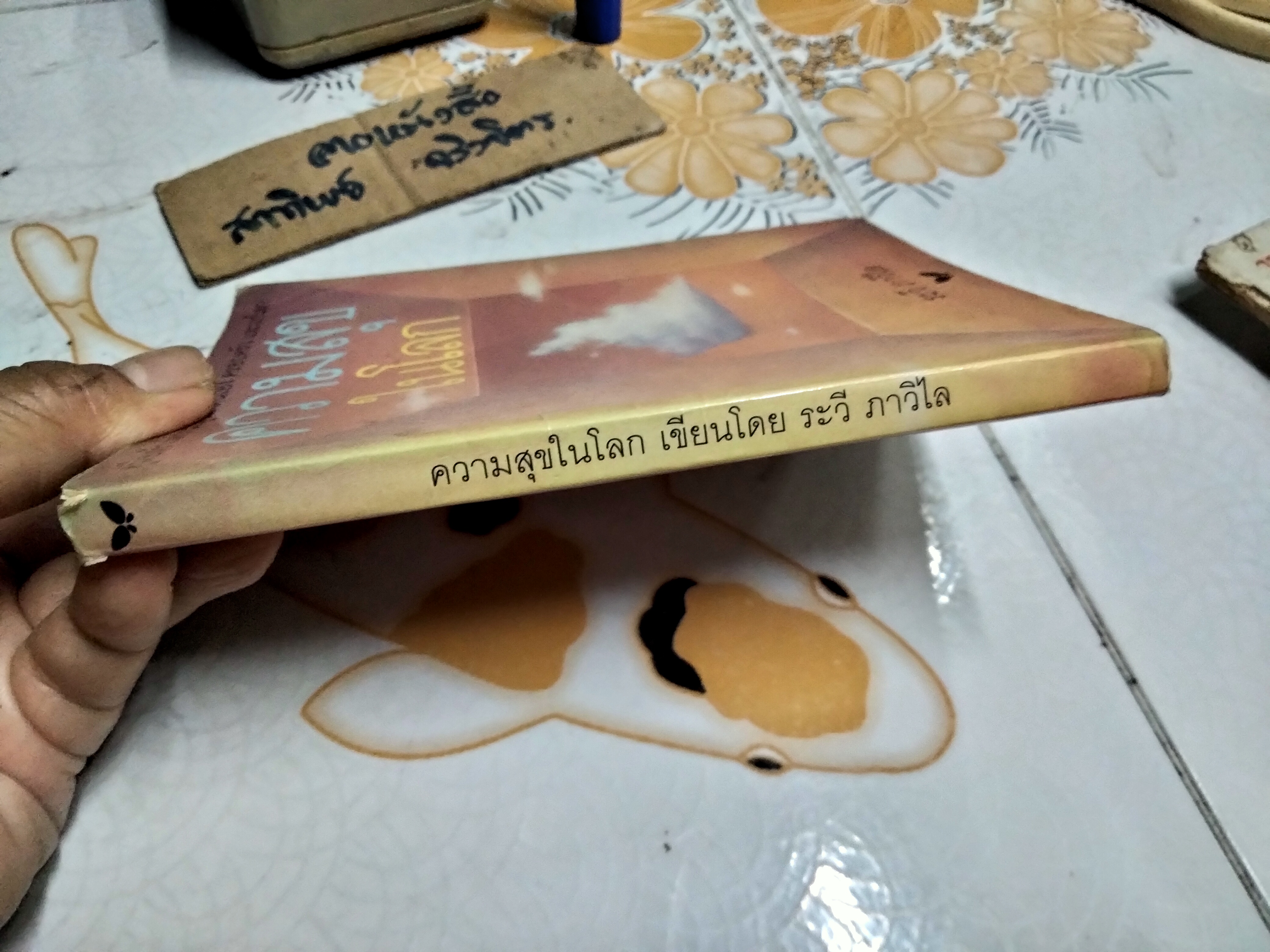 ความสุขในโลก โดย ระวี ภาวิไล - คู่มือสร้างความสุขแก่ตนเอง ครอบครัวและแก่โลก (พิมพ์ครั้งแรก พ.ศ 2542)