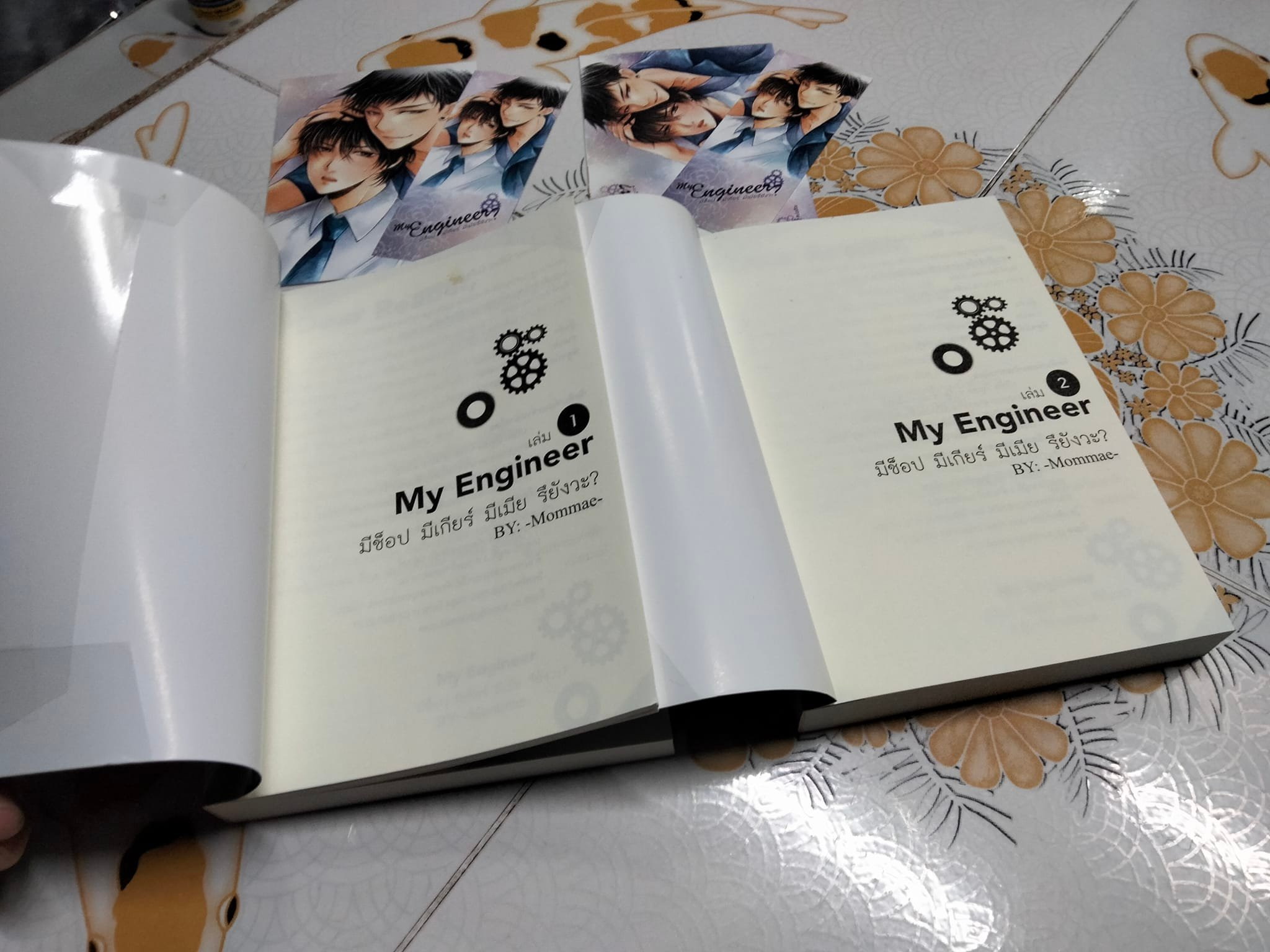 นิยายวาย My Engineer มีช็อป มีเกียร์ มีเมียรึยังวะ? (ปกเก่า) 2 เล่มจบ