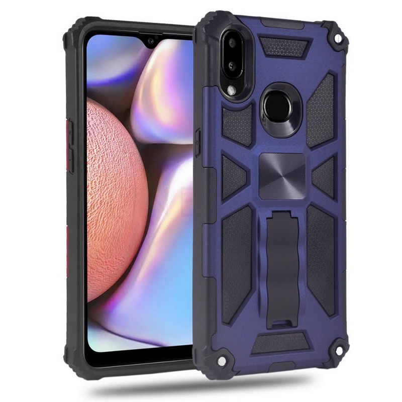 เคส Samsung Galaxy A20s #เคสฝาหลังพลาสติก ไฮบริด TPU + Kickstand