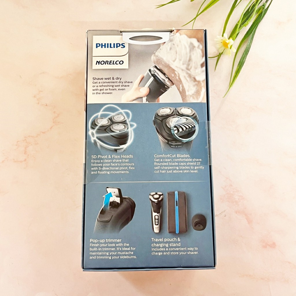 Philips® Norelco Shaver 3800 Rechargeable Wet & Dry For great Skin Comfort Medel S3311/85 ฟิลิปส์ เครื่องโกนหนวดไฟฟ้า