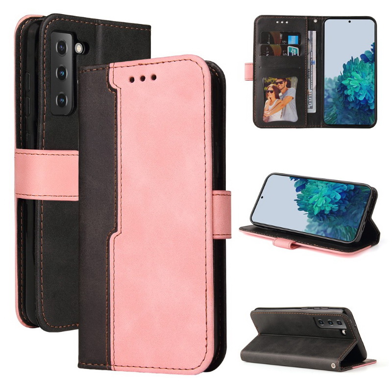 เคส Samsung Galaxy A13 5G #เคสฝาพับ แบบฝาพับสไตล์วินเทจแบบกระเป๋าสตางค์ Luxury Wallet Flip Phone Case