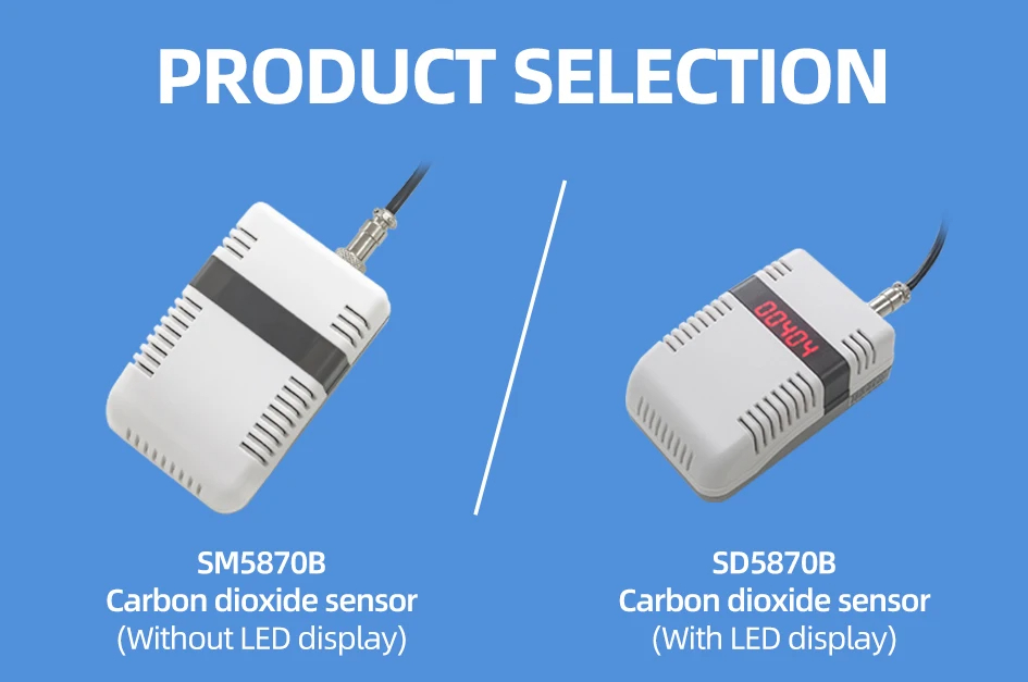 High precision CO2 sensor RS485 วัดก๊าซคาร์บอนไดออกไซต์