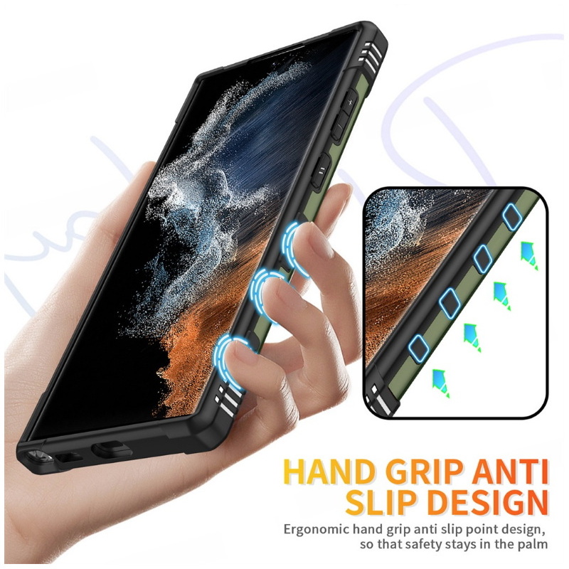 เคส Samsung Galaxy S23+ 5G#เคสฝาหลัง Hybrid TPU+PC มีแหวนสวมนิ้ว (สินค้าตัวอย่างสินค้าจริงตรงตามรุ่น)
