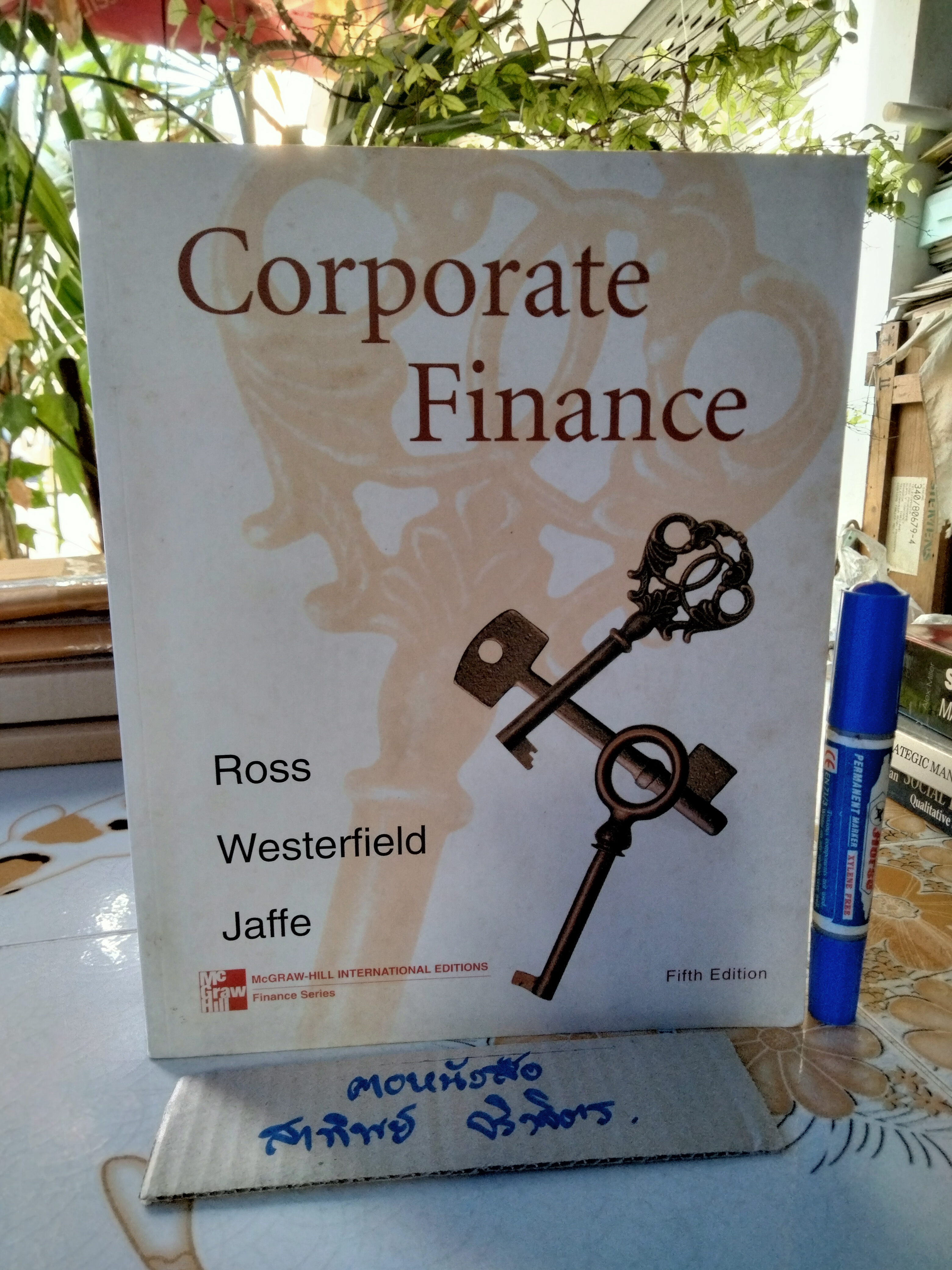 CORPORATE FINANCE , ROSS WESTERFIELD JAFFE