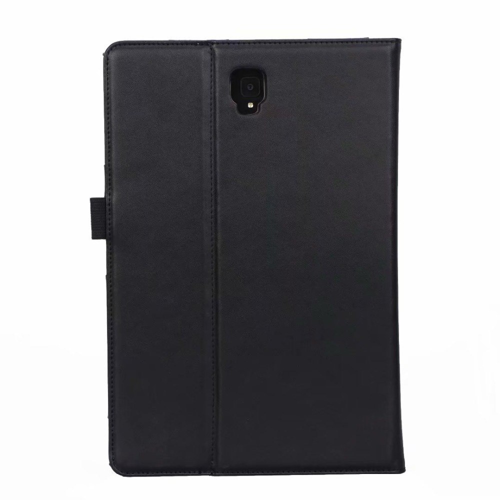 Case Samsung Galaxy Tab S4 10.5 T830 T835 #เคสฝาพับหนัง PU มีแถบยืดหยุ่นสวมนิ้ว Auto Wake/Sleep PU Leather Stand Tablet Case