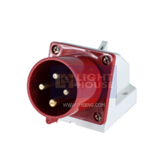 HT-514 "DAKO PLUG" ปลั๊กตัวผู้ติดลอย 3P+E 16A 400V IP44