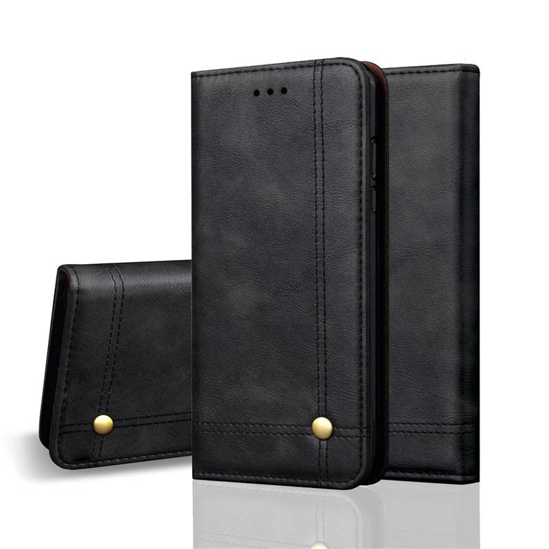 Case Samsung Galaxy A50 / A50s / A30s #เคสฝาพับหนัง PU Crazy Horse Texture Retro Leather Auto-absorbed Wallet คุณภาพดี