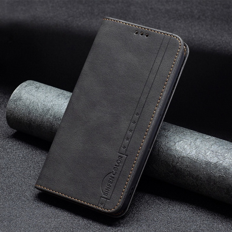 เคส Samsung Galaxy S22 5G#เคสฝาพับหนังกระเป๋าสตางค์ Retro Luxury Matte Book Design Wallet