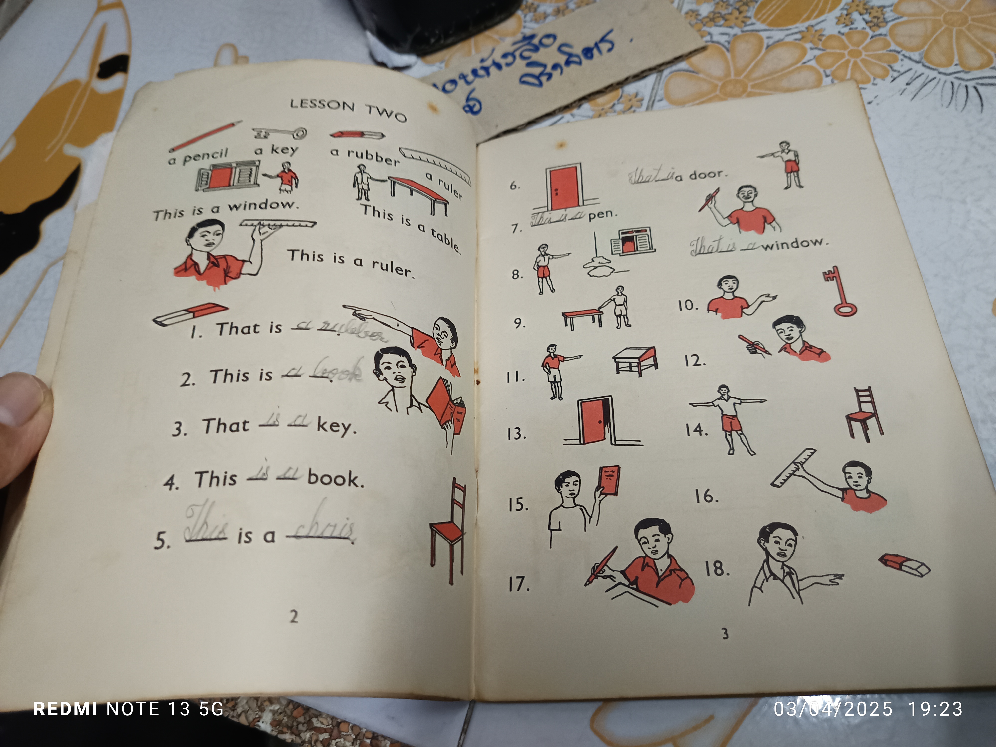 THE OXFORD ENGLISH COURSE FOR THAILAND / BOOK ONE (1960) By H. COULTHARD BURROW Suksapan Panit