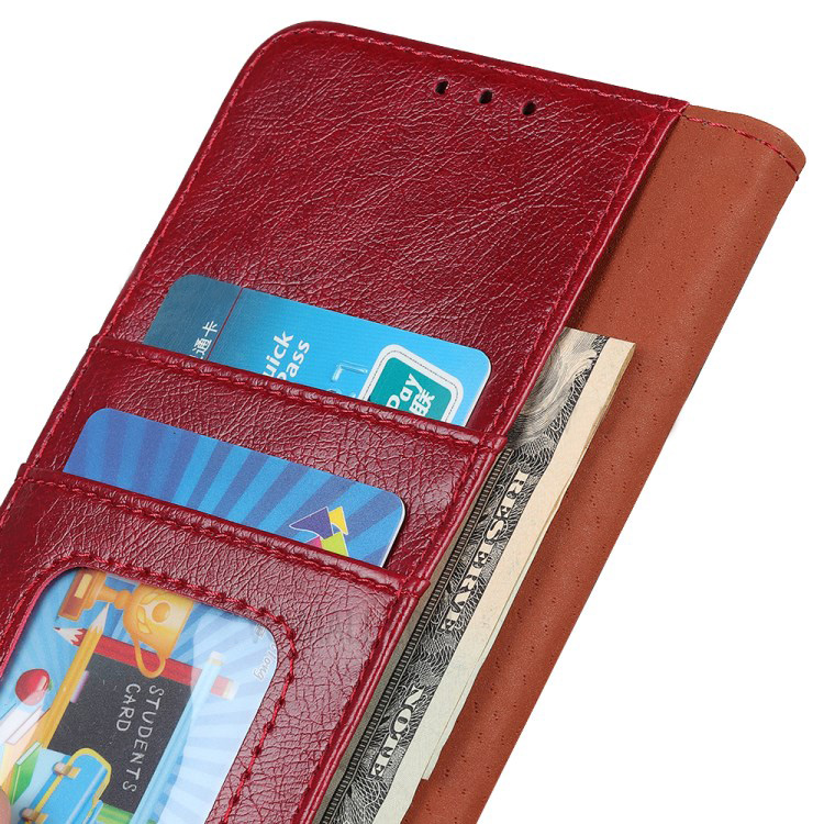 Case Xiaomi Mi 11 Lite #เคสฝาพับหนังแยกปิดฝาแม่เหล็ก Textured Split Leather Wallet Magnetic