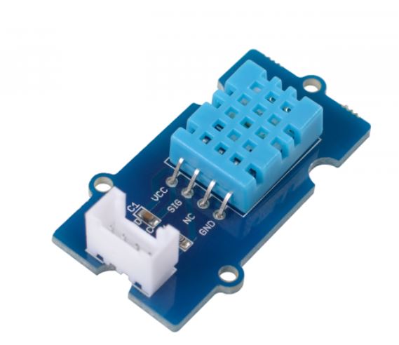 เซนเซอร์อุณหภูมิ ความชื้น Grove - Temperature & Humidity Sensor (DHT11)
