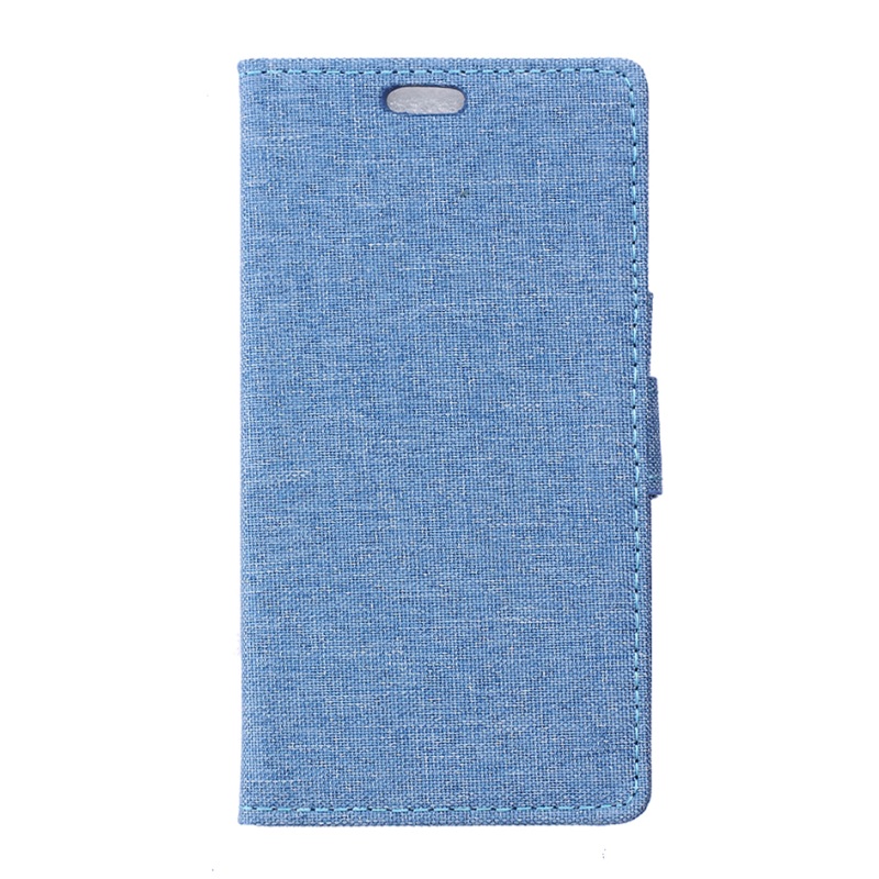Case Asus Zenfone 3 Max ZC553KL เคสฝาพับผิวผ้าลินินรูปแบบกระเป๋าเนื้อผ้า Linen