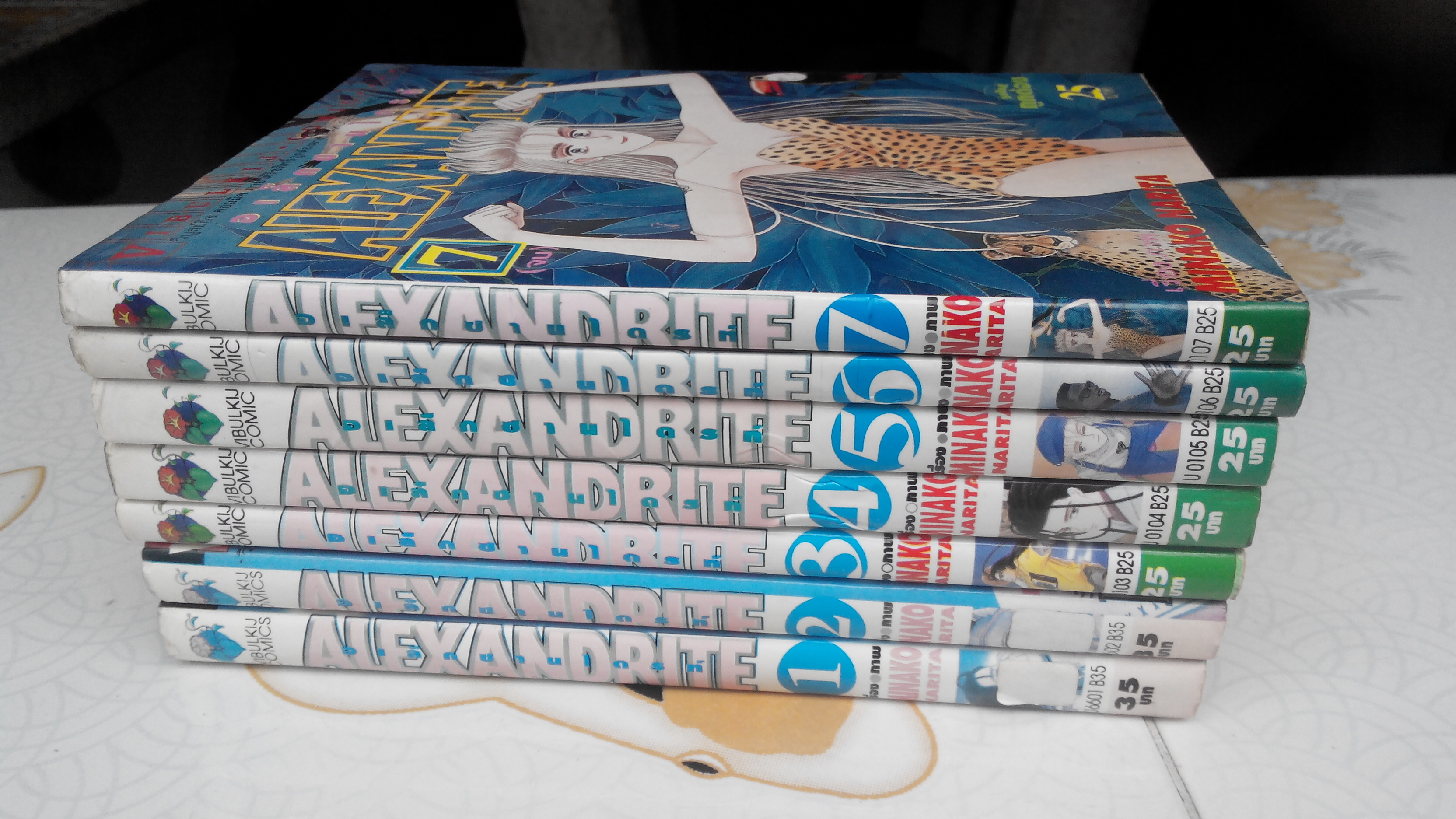 ALEXANDRITE อเล็กซานไดรท์ ครบชุด 7 เล่มจบ โดย Minako Narita (ผลงานเขียน CIPHER) **สินค้าหมด**