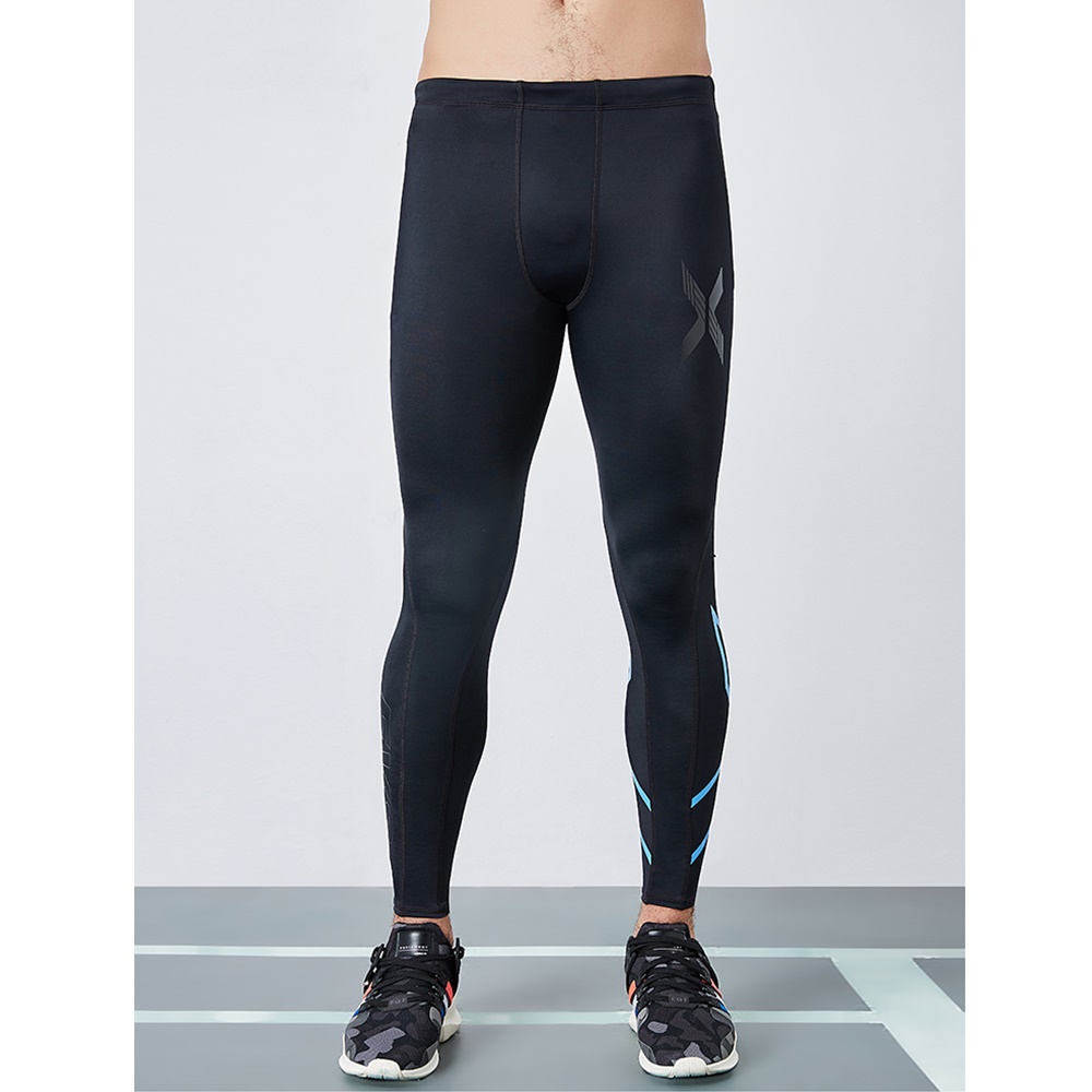 กางเกงรัดกล้ามเนื้อขายาว กางเกงวิ่งมาราธอน ผู้ชาย Running Compression Pants Tights Men Sports EVS(F13)