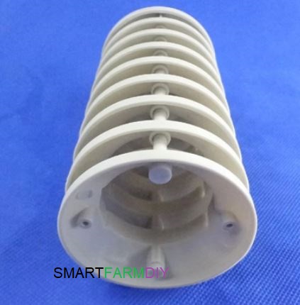 พลาสติก Shield สำหรับ Thermo Hygro Sensor อะไหล่สำหรับสถานีอากาศ