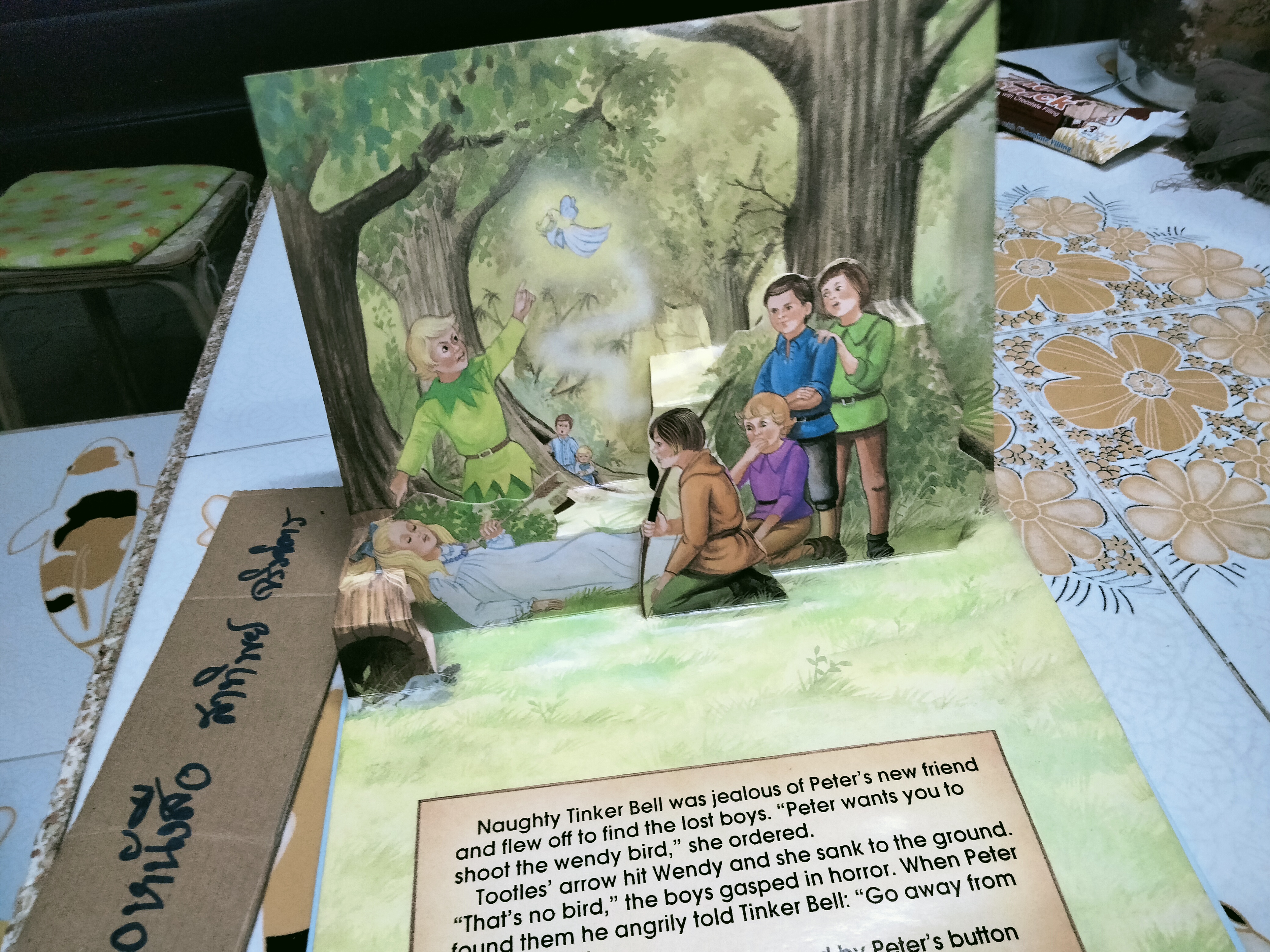 Peter Pan : POP-UP picture story หนังสือนิทาน Pop-Up ฉบับภาษาอังกฤษ