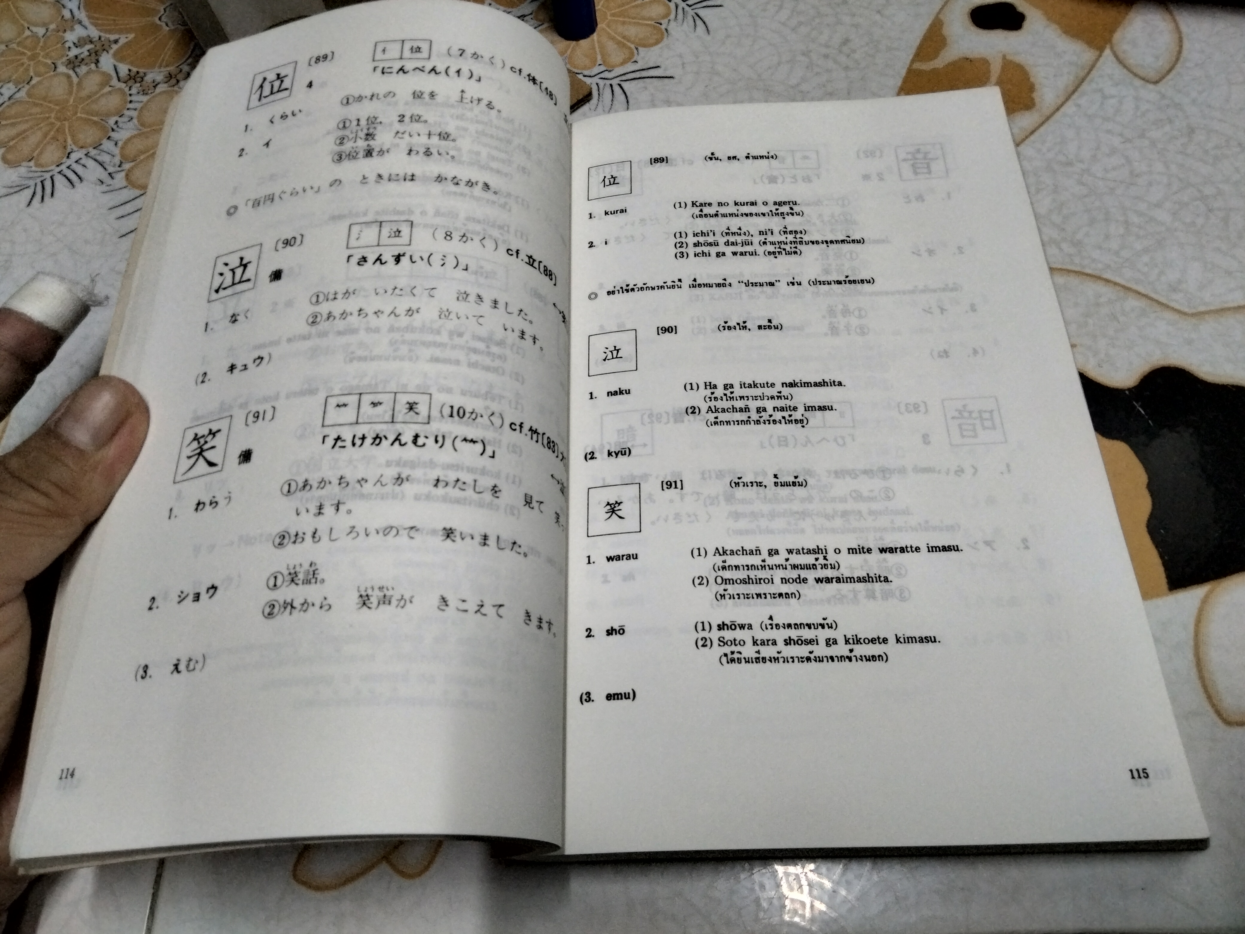 ภาษาญี่ปุ่น การเรียนตัวอักษรคันยิ ขั้นต้น โดย มูลนิธิญี่ปุ่น พิมพ์ครั้งที่ 2/2538 **สินค้าหมด**