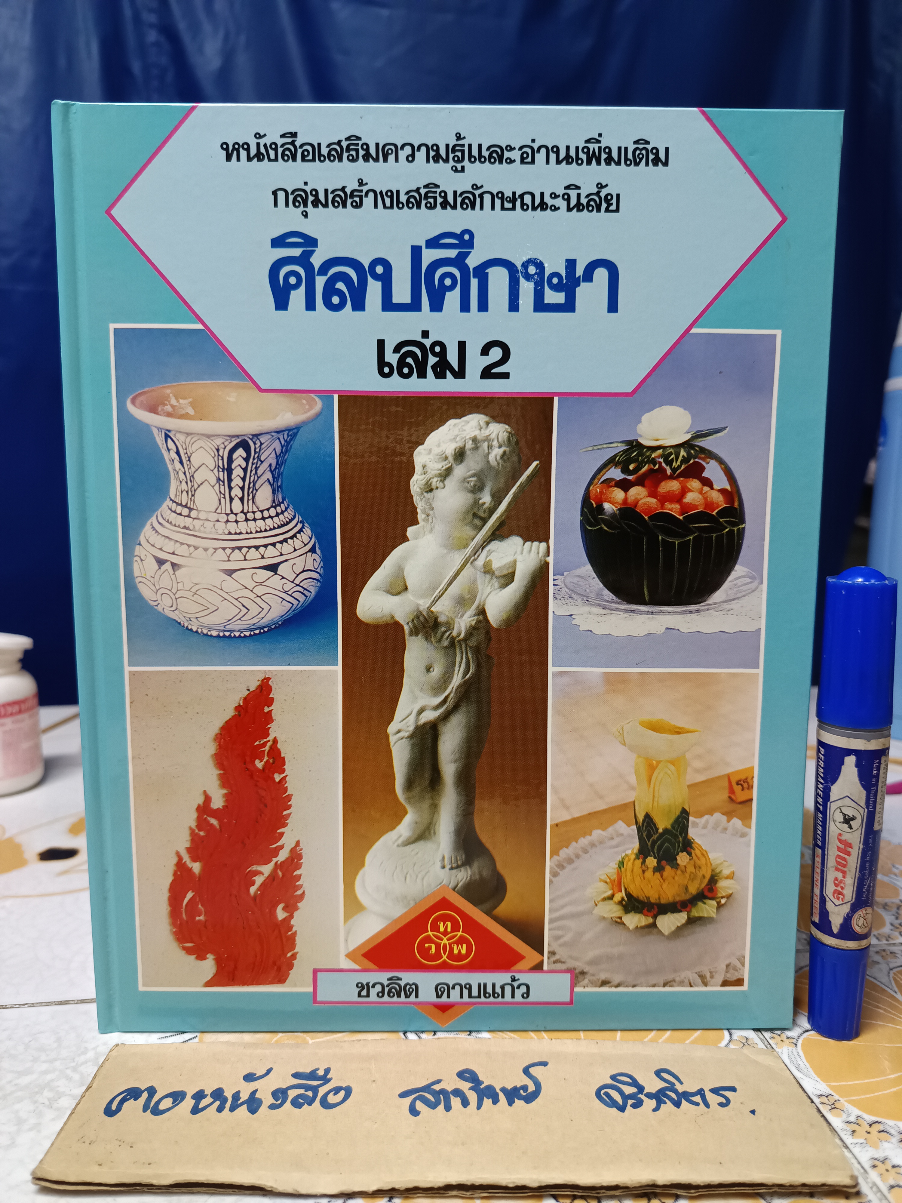 หนังสือเสริมความรู้และอ่านเพิ่มเติม กลุ่มสร้างเสริมลักษณะนิสัย ศิลปศึกษา (7 เล่มชุด) จัดทำโดย ชวลิต ดาบแก้ว